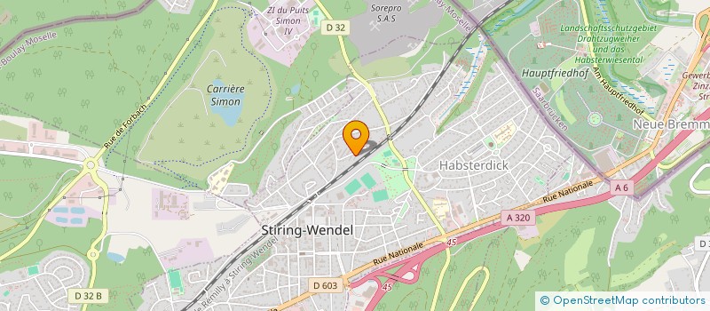 localisation de l'entreprise SCI JASMIN  STIRING-WENDEL