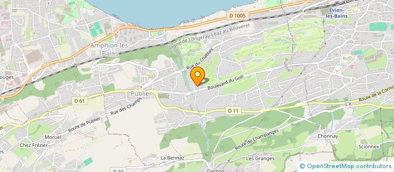 localisation de l'entreprise SCI JASMIN  PUBLIER