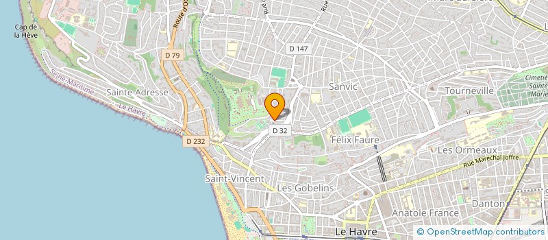 localisation de l'entreprise SCI JASMIN à LE HAVRE