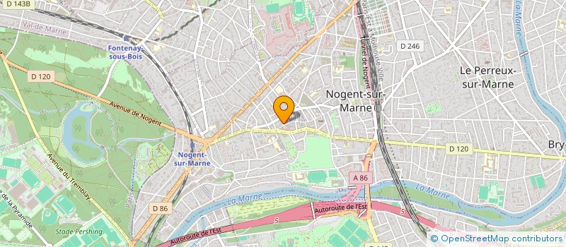 localisation de l'entreprise SCI JASMINE à NOGENT-SUR-MARNE