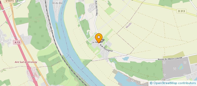 localisation de l'entreprise SCI JASON  ANDE