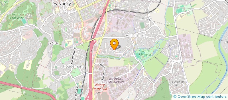 localisation de l'entreprise SCI JASPE  HEILLECOURT