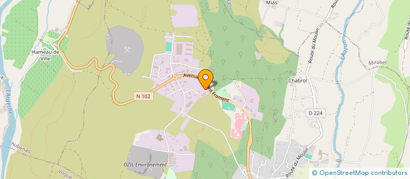 localisation de l'entreprise SCI JASTRES  LAVILLEDIEU