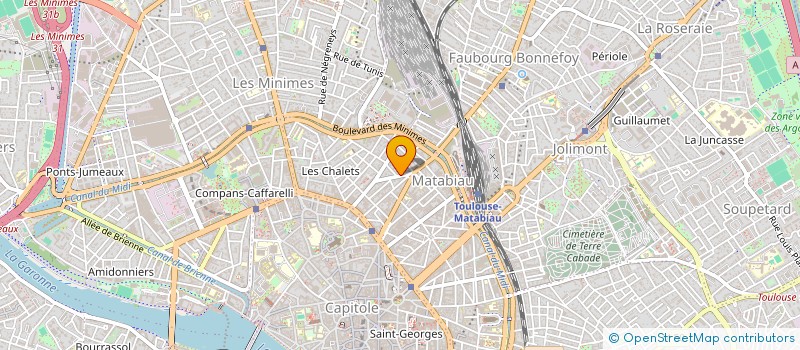 localisation de l'entreprise SCI JAT 4 à TOULOUSE