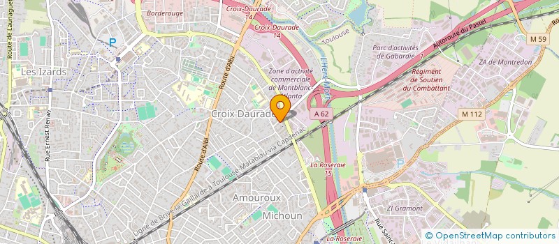 localisation de l'entreprise SCI JAT à TOULOUSE