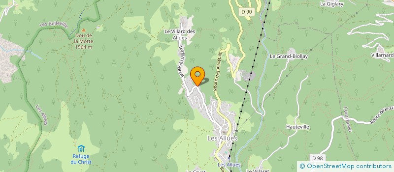 localisation de l'entreprise SCI JAT MIELLE à LES ALLUES