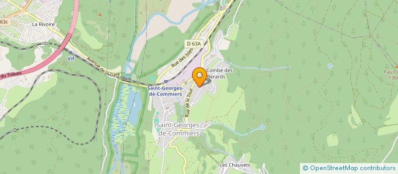 localisation de l'entreprise SCI JATOBA  SAINT-MARTIN-DE-LA-CLUZE