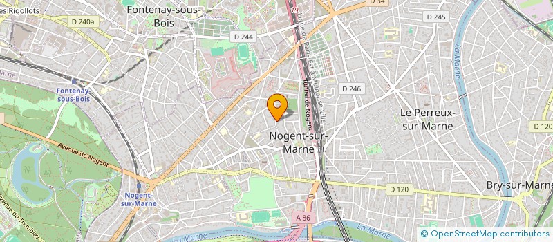 localisation de l'entreprise SCI JATOMI à NOGENT-SUR-MARNE