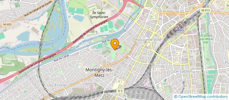 localisation de l'entreprise SCI JATTE 48 à MONTIGNY-LES-METZ
