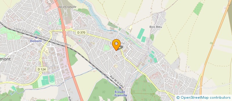 localisation de l'entreprise SCI JAUBA  EZANVILLE