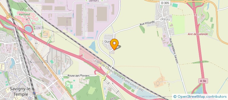 localisation de l'entreprise SCI JAUCE  REAU