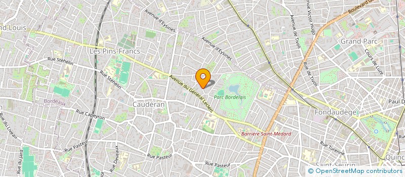 localisation de l'entreprise SCI JAUCOURT PICPUS  BORDEAUX