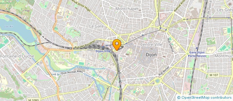 localisation de l'entreprise SCI JAUCREU à DIJON