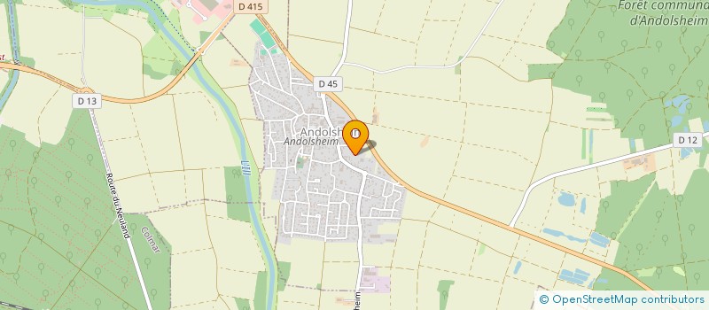 localisation de l'entreprise SCI JAUDIS  SUNDHOFFEN