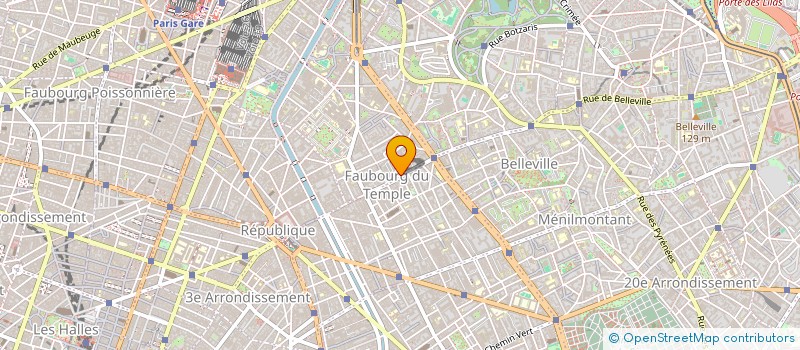 localisation de l'entreprise SCI JAULT-FACCIOLI  PARIS