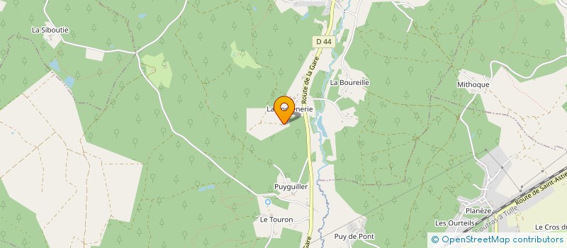 localisation de l'entreprise SCI JAUMARIE  NEUVIC