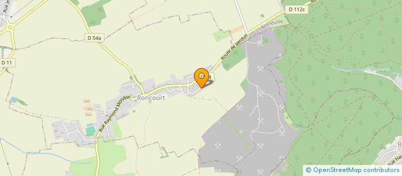 localisation de l'entreprise SCI JAUMONT  RONCOURT