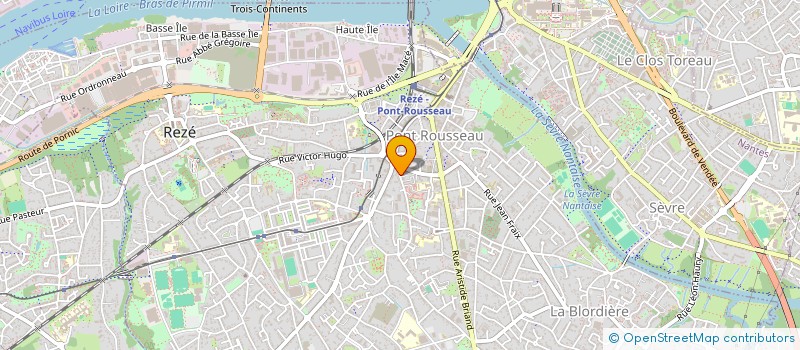 localisation de l'entreprise SCI JAUNAIS IV  REZE