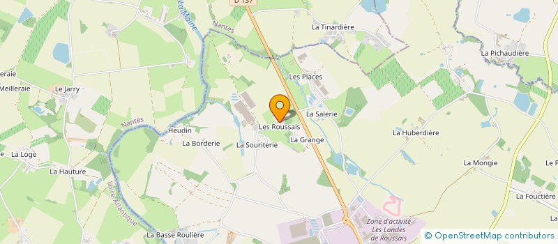 localisation de l'entreprise SCI JAUNET FRERES à MONTAIGU-VENDEE