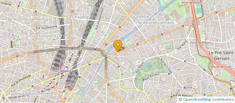 localisation de l'entreprise SCI JAURES 29  PARIS