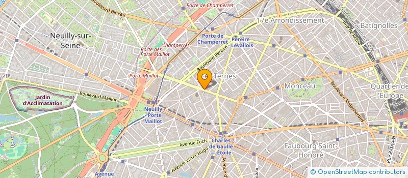 localisation de l'entreprise SCI  JAURES 38  PARIS