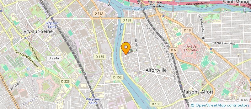 localisation de l'entreprise SCI JAURES 50 à ALFORTVILLE