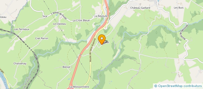 localisation de l'entreprise SCI JAURES  SAINT-MARCEL-DE-FELINES