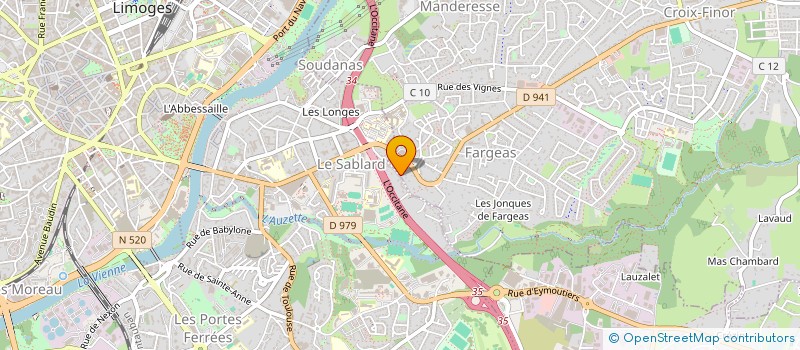 localisation de l'entreprise SCI JAURES TEMPLE à PANAZOL