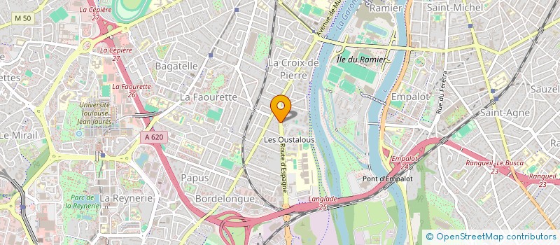 localisation de l'entreprise SCI JAURESOS à TOULOUSE