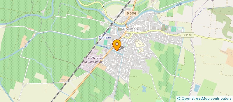 localisation de l'entreprise SCI JAUVERT  COURSAN