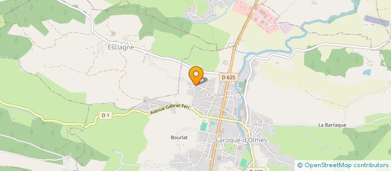 localisation de l'entreprise SCI JAUZE à LAROQUE-D'OLMES