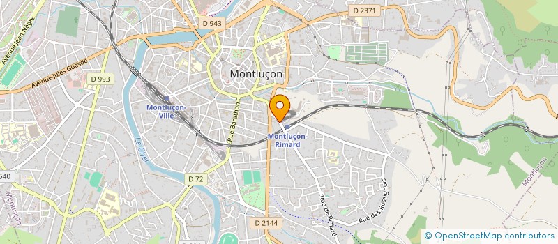 localisation de l'entreprise SCI JAUZEK-SALMA à MONTLUCON