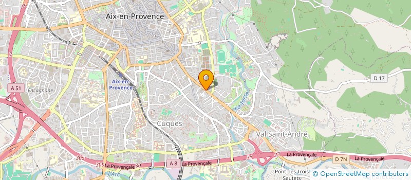 localisation de l'entreprise SCI JAVA 94 à AIX-EN-PROVENCE