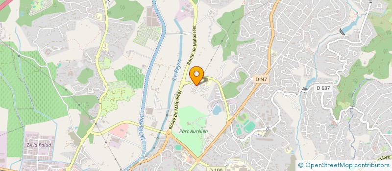 localisation de l'entreprise SCI JAVA HUBERT à FREJUS