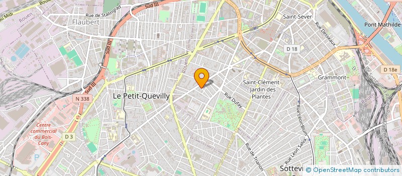 localisation de l'entreprise SCI JAVALEM à ROUEN