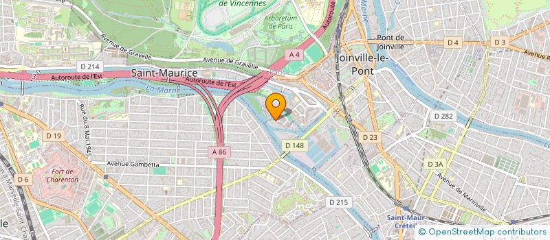 localisation de l'entreprise SCI JAVAS à SAINT-MAURICE