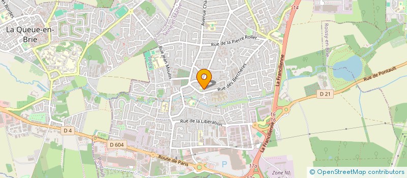 localisation de l'entreprise SCI JAVEL à PONTAULT-COMBAULT
