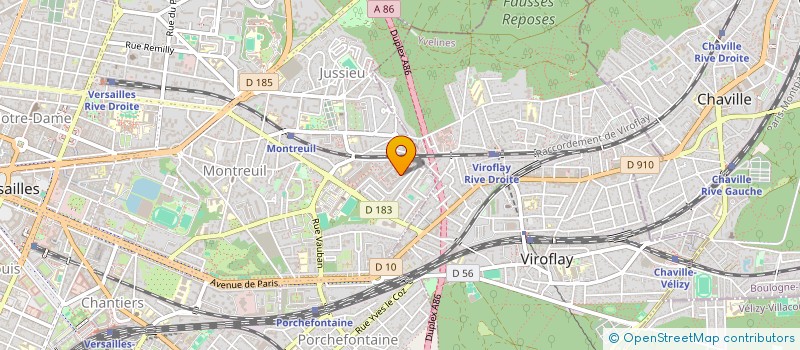 localisation de l'entreprise SCI JAVESSU à VERSAILLES