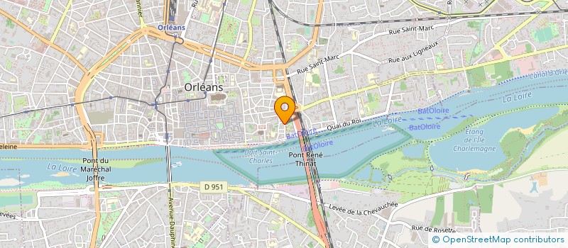 localisation de l'entreprise SCI JAYA à ORLEANS