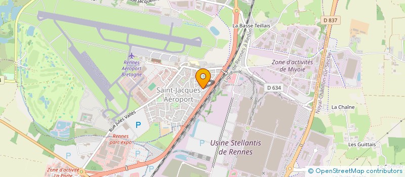 localisation de l'entreprise SCI JAYA  SAINT-JACQUES-DE-LA-LANDE