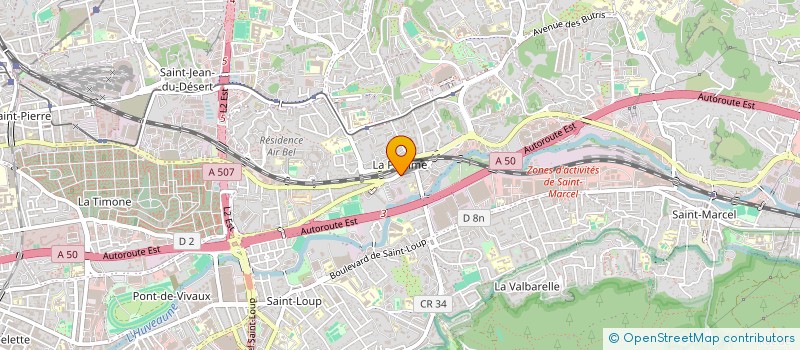 localisation de l'entreprise SCI JAYA à MARSEILLE
