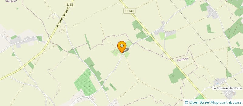 localisation de l'entreprise SCI JAYA SYBELLES  MARBOIS