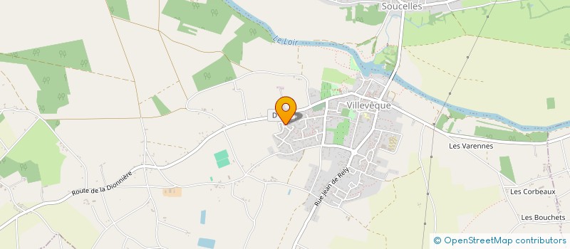 localisation de l'entreprise SCI  JAYAD  LOIRE-AUTHION