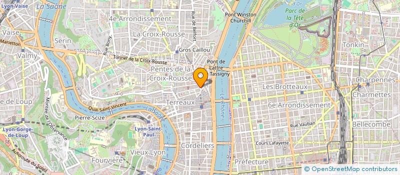 localisation de l'entreprise SCI JAYU à LYON