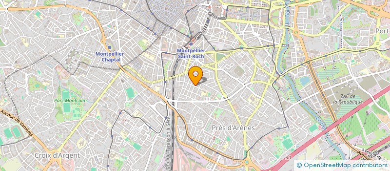 localisation de l'entreprise SCI JAZIMMO à MONTPELLIER