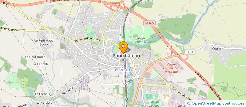 localisation de l'entreprise SCI JAZOZEVIC  PONTCHATEAU