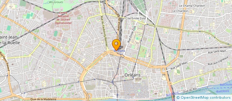 localisation de l'entreprise SCI JB 1 à ORLEANS