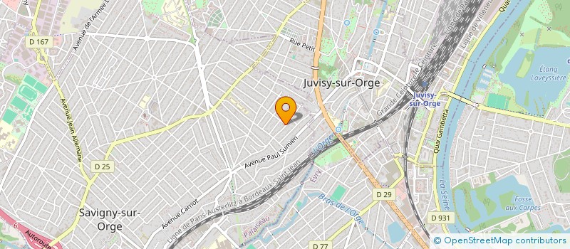 localisation de l'entreprise SCI JB à SAVIGNY-SUR-ORGE