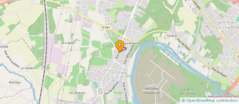 localisation de l'entreprise SCI JB à MONS