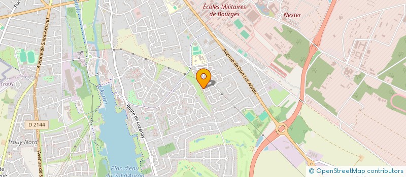 localisation de l'entreprise SCI JB  BOURGES